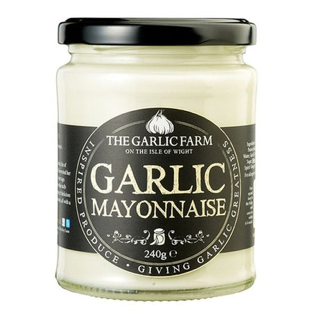 The Garlic Farm 240g Garlic Mayonnaise - Old Railway Line Garden Centre