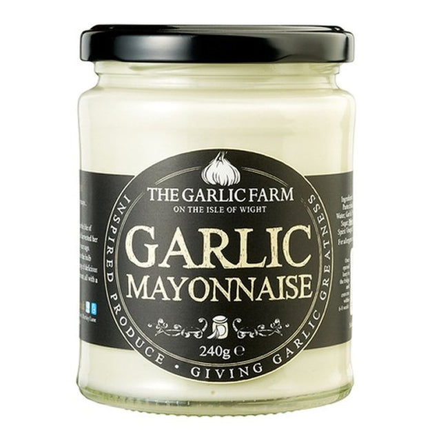 The Garlic Farm 240g Garlic Mayonnaise - Old Railway Line Garden Centre