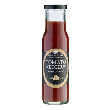 The Garlic Farm 270g Garlic Tomato Ketchup - Old Railway Line Garden Centre