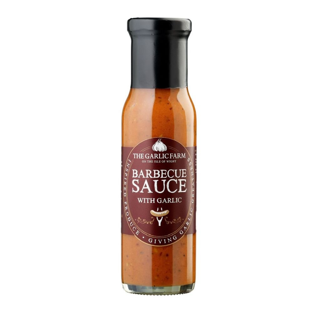 The Garlic Farm 280g BBQ Sauce with Garlic - Old Railway Line Garden Centre