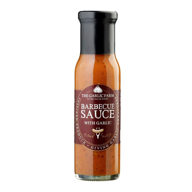 The Garlic Farm 280g BBQ Sauce with Garlic - Old Railway Line Garden Centre