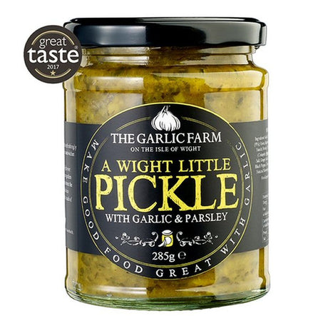 The Garlic Farm 285g A Wight Little Pickle - Old Railway Line Garden Centre