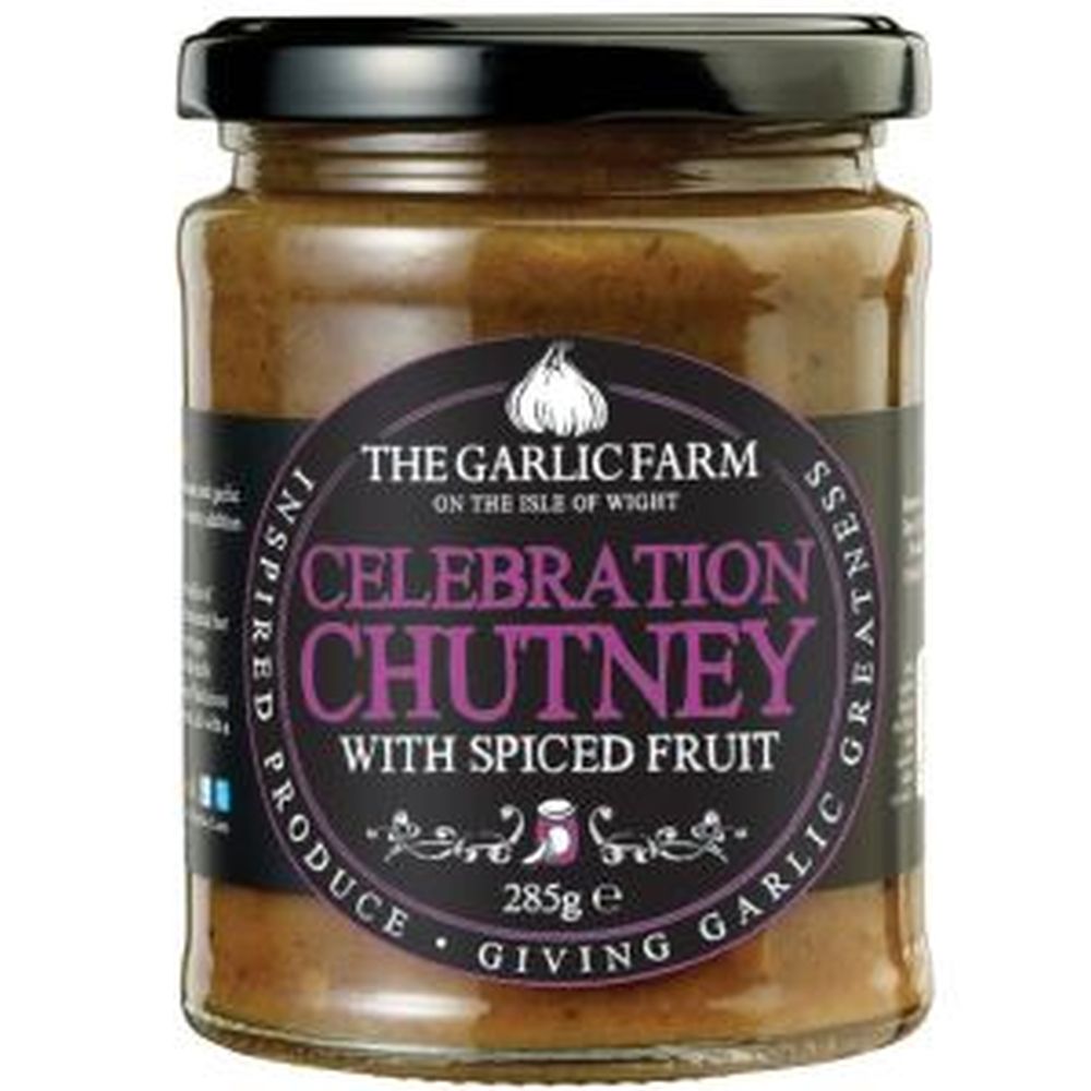The Garlic Farm 285g Celebration Chutney - Old Railway Line Garden Centre