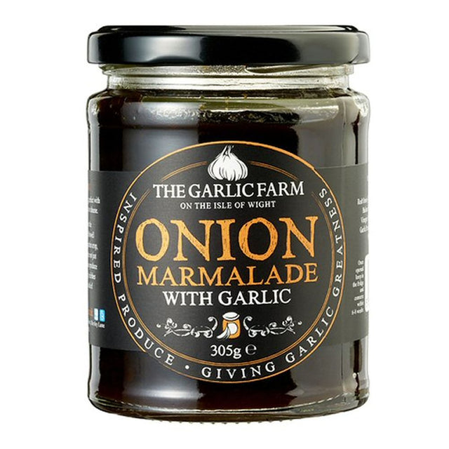 The Garlic Farm 305g Garlic & Onion Marmalade - Old Railway Line Garden Centre