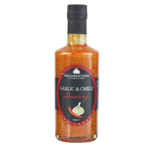 The Garlic Farm 500ml Garlic & Chilli Dressing - Old Railway Line Garden Centre