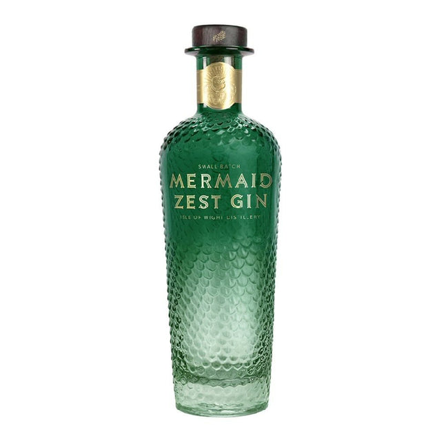 The Isle of White Distillery 70cl Mermaid Zest Gin - Old Railway Line Garden Centre