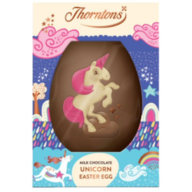 Thorntons Milk Chocolate Unicorn Easter Egg - Old Railway Line Garden Centre