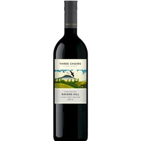Three Choirs 75cl Ravens Hill Red Wine - Old Railway Line Garden Centre