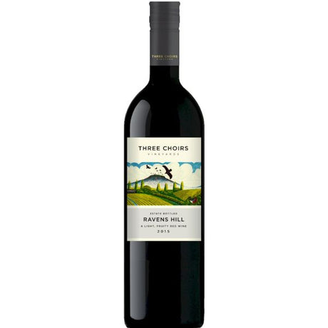 Three Choirs 75cl Ravens Hill Red Wine - Old Railway Line Garden Centre
