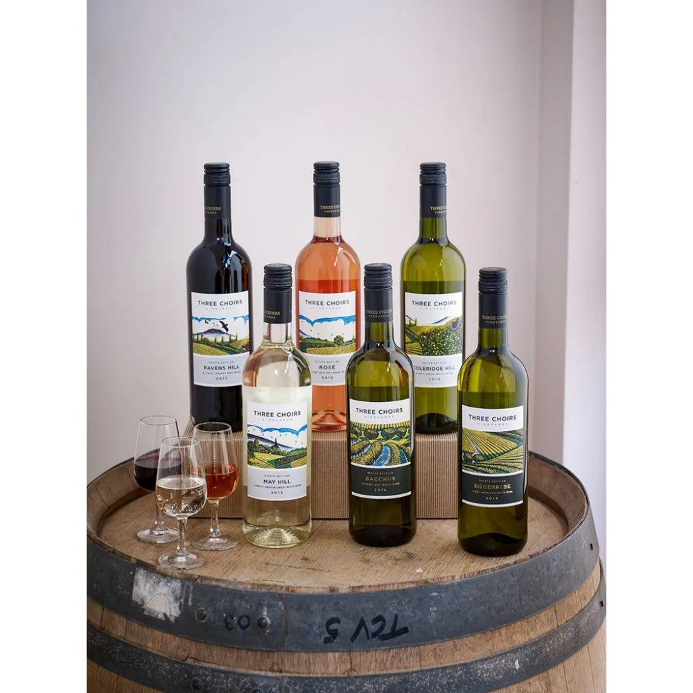 Three Choirs 75cl Siegerrebe Dry White Wine - Old Railway Line Garden Centre