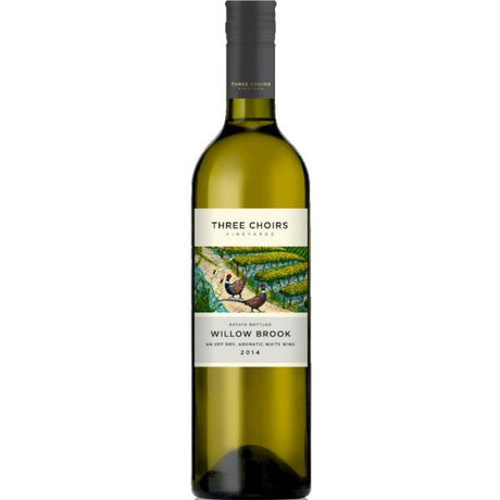 Three Choirs 75cl Willow Brook White Wine - Old Railway Line Garden Centre