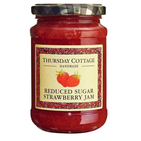 Thursday Cottage 315g Reduced Sugar Strawberry Jam - Old Railway Line Garden Centre