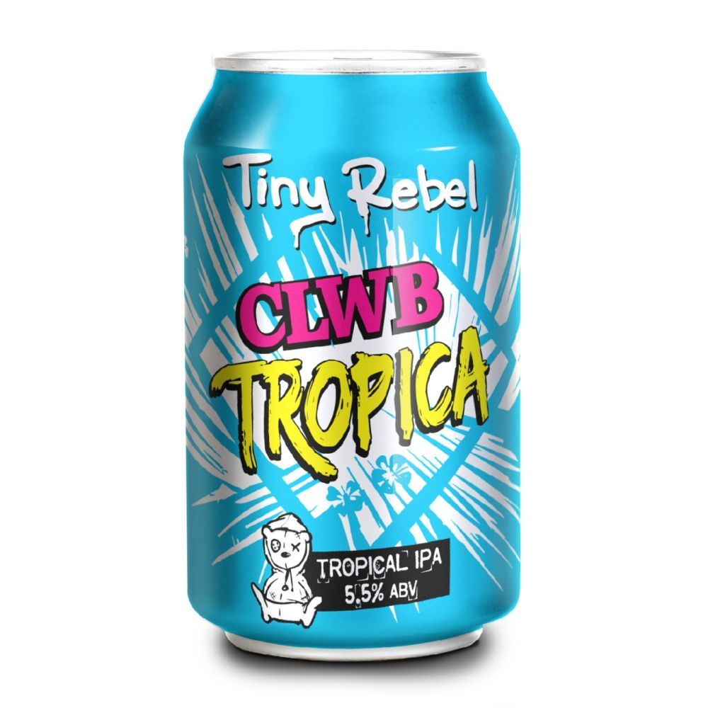 Tiny Rebel 330ml Clwb Tropica IPA Beer - Old Railway Line Garden Centre