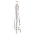 Tom Chambers 1.6m Rust Nostell Obelisk - Old Railway Line Garden Centre