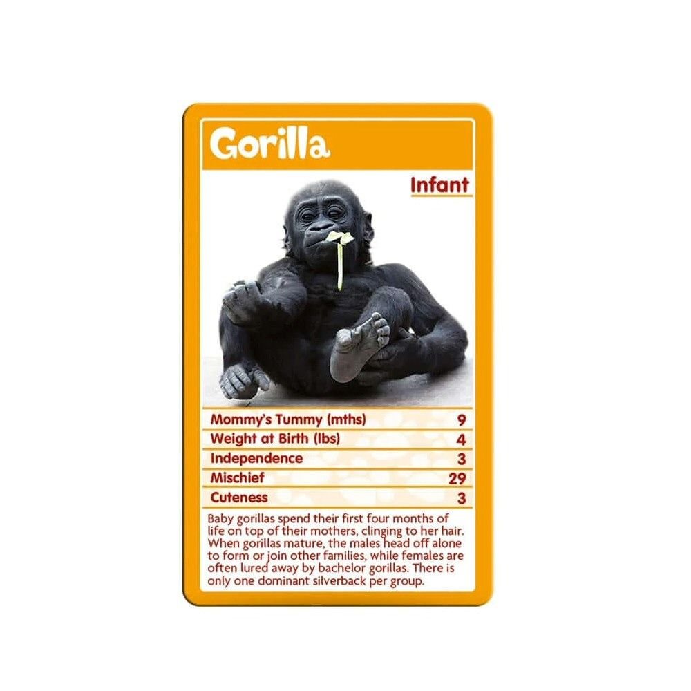 Top Trumps Baby Animals Card Game - Old Railway Line Garden Centre