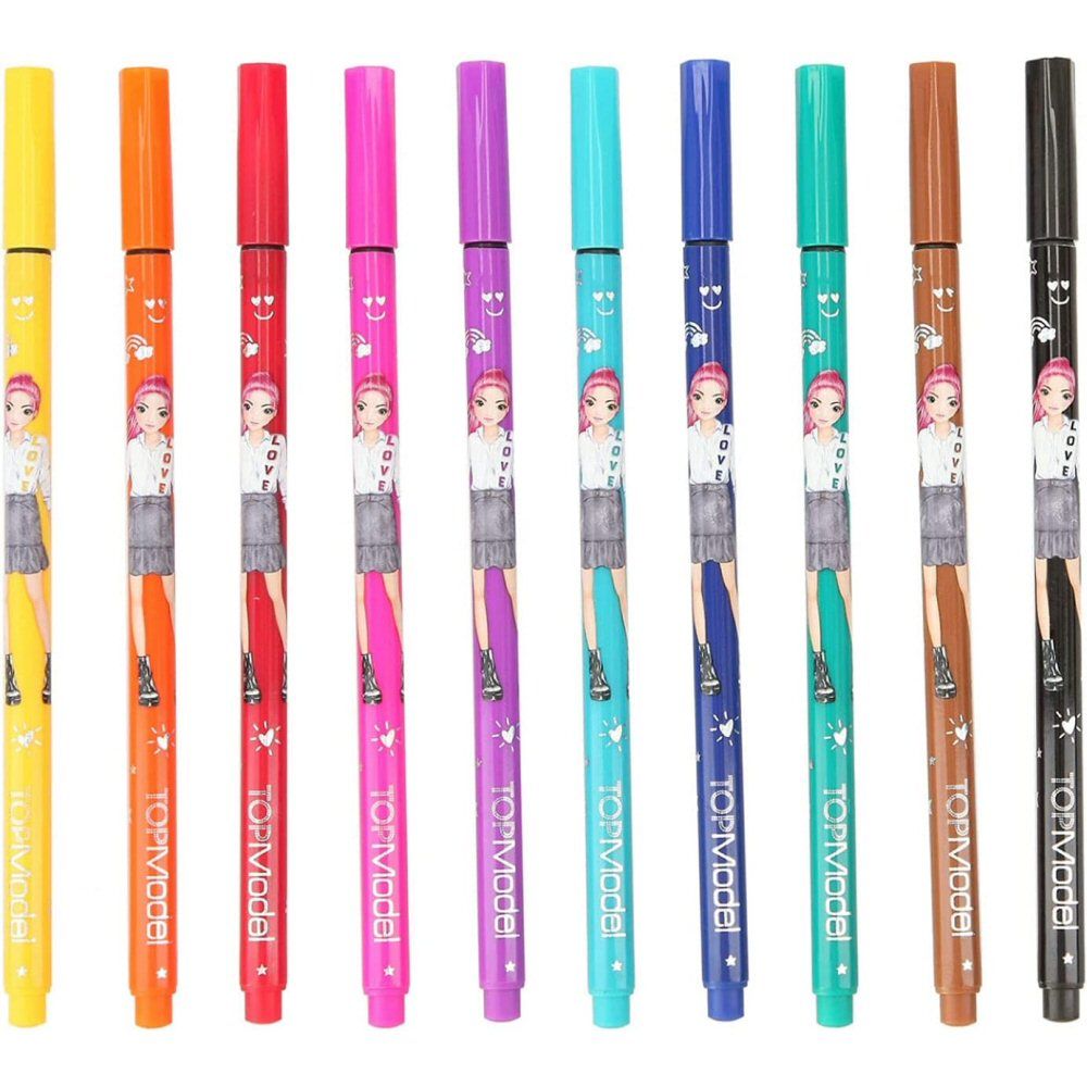 TopModel Fineliner Pen Set - Old Railway Line Garden Centre