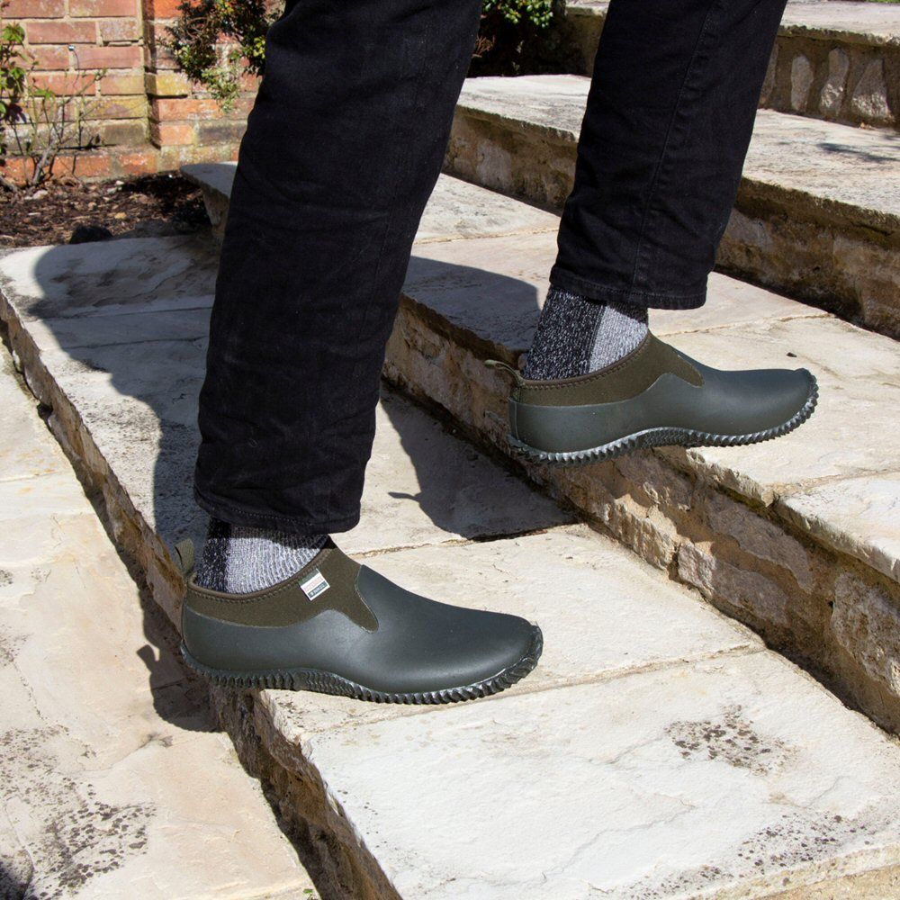 Town & Country Green Buckingham Neoprene Shoes - Size 6 - Old Railway Line Garden Centre