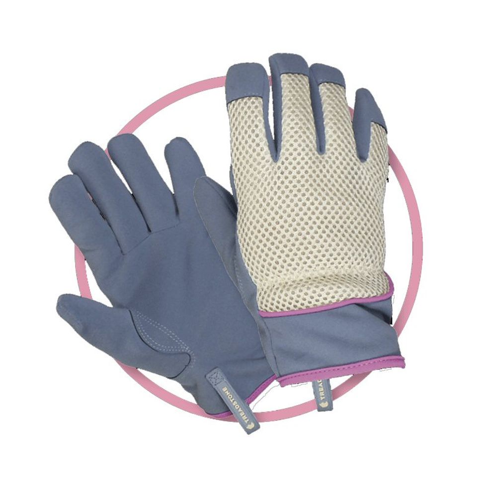 Treadstone ClipGlove Cream Airflow Gloves - Small - Old Railway Line Garden Centre