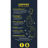 Treadstone ClipGlove Cream Gripper Gloves - Large - Old Railway Line Garden Centre