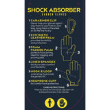 Treadstone ClipGlove Khaki Shock Absorber Gloves - Large - Old Railway Line Garden Centre