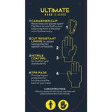 Treadstone ClipGlove Khaki Ultimate Gloves - Medium - Old Railway Line Garden Centre