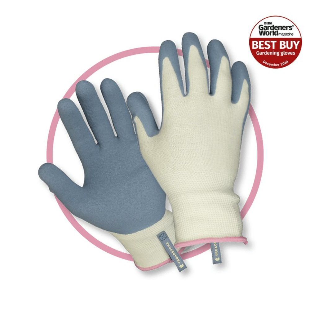 Treadstone ClipGlove Light Blue Bamboo Fibre Gloves - Small - Old Railway Line Garden Centre