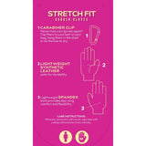 Treadstone ClipGlove Light Blue Stretch Fit Gloves - Medium - Old Railway Line Garden Centre