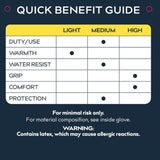 Treadstone ClipGlove Orange Everyday Gloves - Large - Old Railway Line Garden Centre