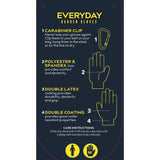 Treadstone ClipGlove Orange Everyday Gloves - Medium - Old Railway Line Garden Centre