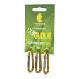 Treadstone ClipGlove Pack of 3 Yellow Carabiner Clips - Old Railway Line Garden Centre