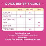 Treadstone ClipGlove Pink Everyday Gloves - Medium - Old Railway Line Garden Centre