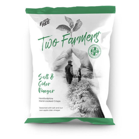 Two Farmers 150g Salt & Cider Vinegar Crisps - Old Railway Line Garden Centre