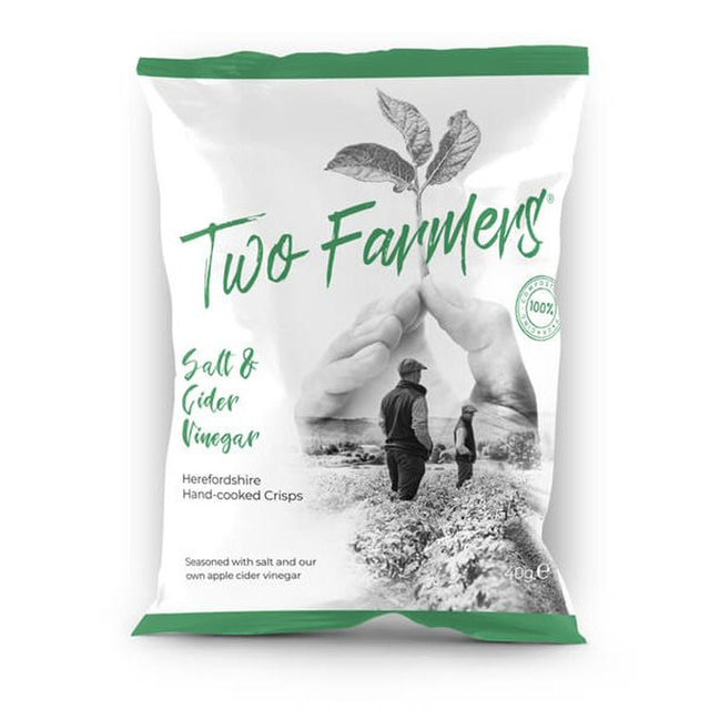 Two Farmers 40g Salt & Cider Vinegar Crisps - Old Railway Line Garden Centre