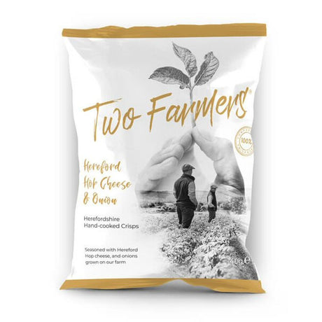 Two Farmers Hereford Hop Cheese & Onion Crisps 40g - Old Railway Line Garden Centre