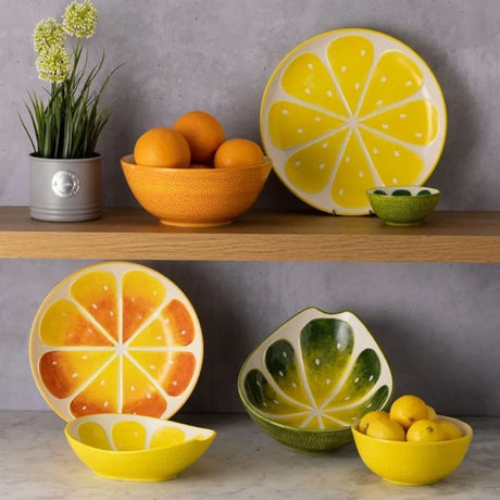 Typhoon 28cm World Foods Lemon Platter - Old Railway Line Garden Centre
