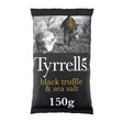 Tyrells 150g Black Truffle & Sea Salt Crisps - Old Railway Line Garden Centre