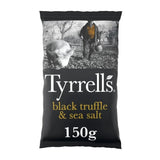 Tyrells 150g Black Truffle & Sea Salt Crisps - Old Railway Line Garden Centre