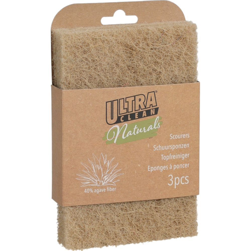 Ultra Clean Eco - Friendly Scouring Pad (Pack of 3) - Old Railway Line Garden Centre