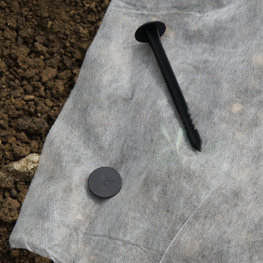 Useful 11cm Garden Film & Fabric Pegs (Pack of 10) - Old Railway Line Garden Centre