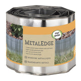 Useful 15cm x 3m Metal Lawn Edging - Old Railway Line Garden Centre