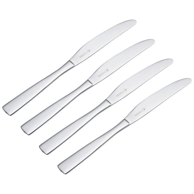 Viners Everyday Purity 18/0 Table Knives (Set of 4) - Old Railway Line Garden Centre