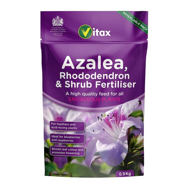 Vitax 0.9kg Azalea, Rhododendron & Shurb Fertiliser - Old Railway Line Garden Centre
