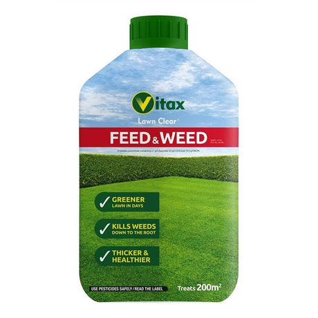Vitax 200m Feed & Weed Lawn Clear - Old Railway Line Garden Centre