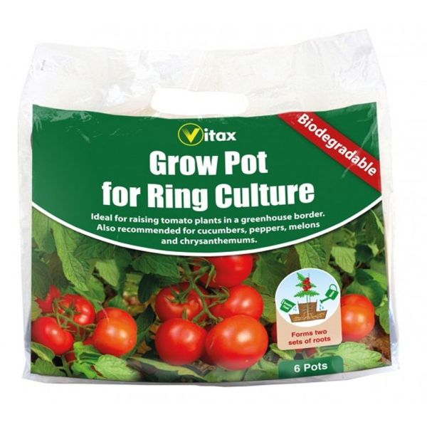 Vitax Grow Pots for Ring Culture (Pack of 6) - Old Railway Line Garden Centre