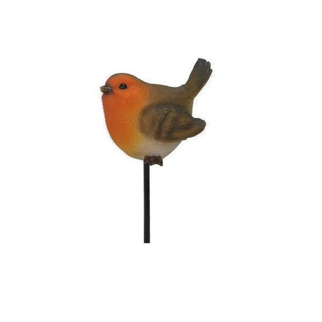 Vivid Arts 11cm Plantpals Robin on Stick - PLP - 102 - Old Railway Line Garden Centre