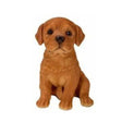 Vivid Arts 17cm Fox Red Labrador Puppy - Old Railway Line Garden Centre