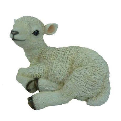 Vivid Arts 23cm Medium Sitting Lamb - XRL - SLAM - D - Old Railway Line Garden Centre