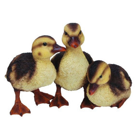 Vivid Arts 23cm Standing Duckling Group - NF - DK26 - D - Old Railway Line Garden Centre