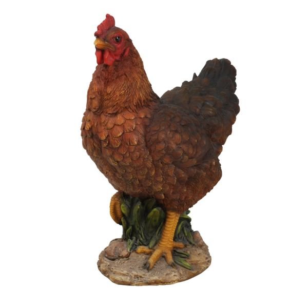 Vivid Arts 28cm Summer Hen - XRL - CHKN - D - Old Railway Line Garden Centre