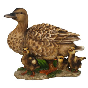 Vivid Arts 30cm Duck Family - XRL - DCKD - B - Old Railway Line Garden Centre